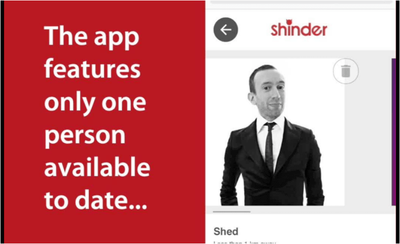 LAUNCHING SHINDER AND HELPING ONE MAN GET A DATE FOR VALENTINE’S DAY