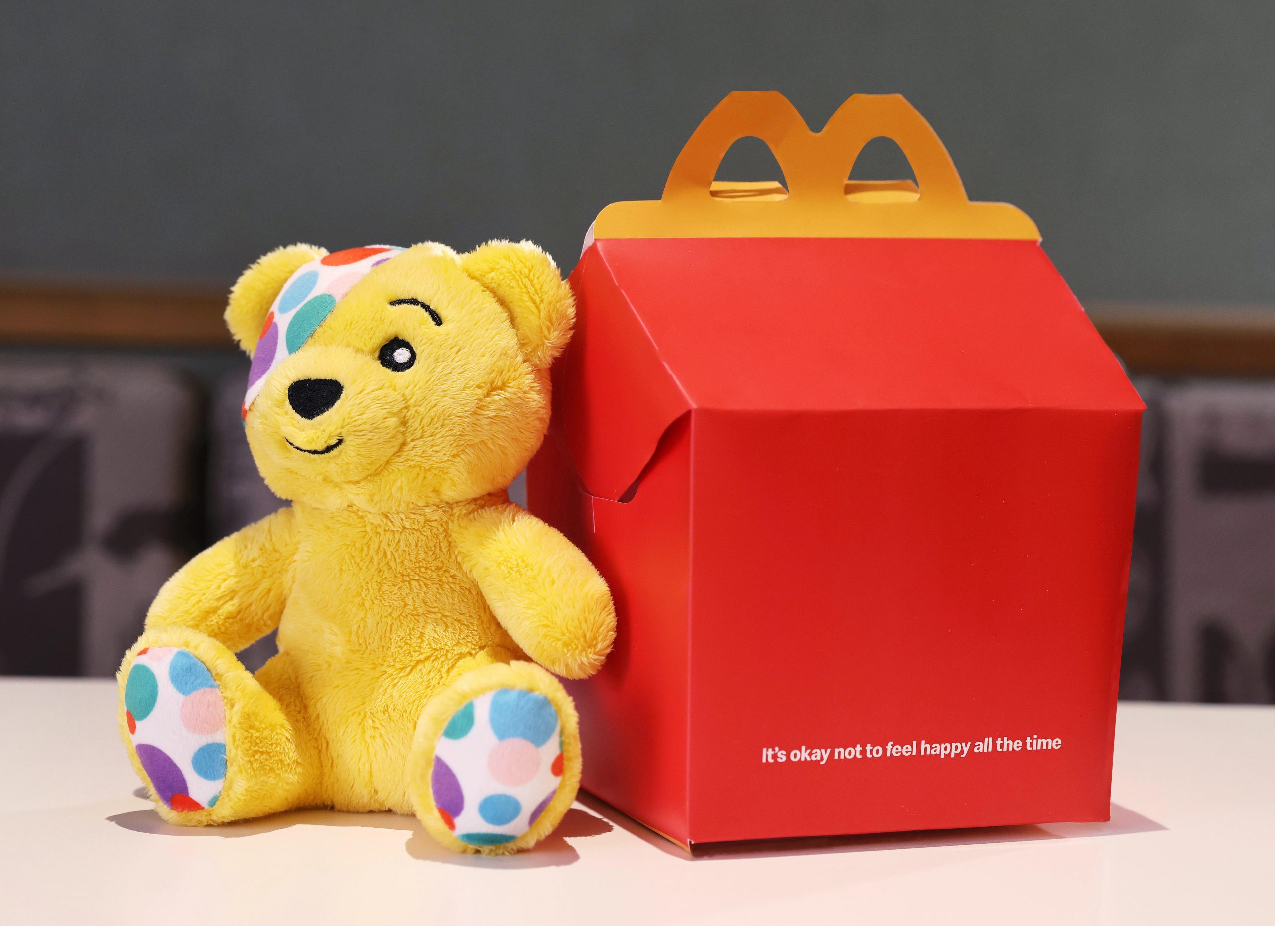 McDonald_s The Meal - Happy Meal box and Pudsey